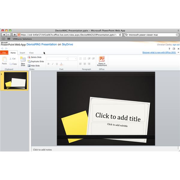 powerpoint viewer for mac os 10